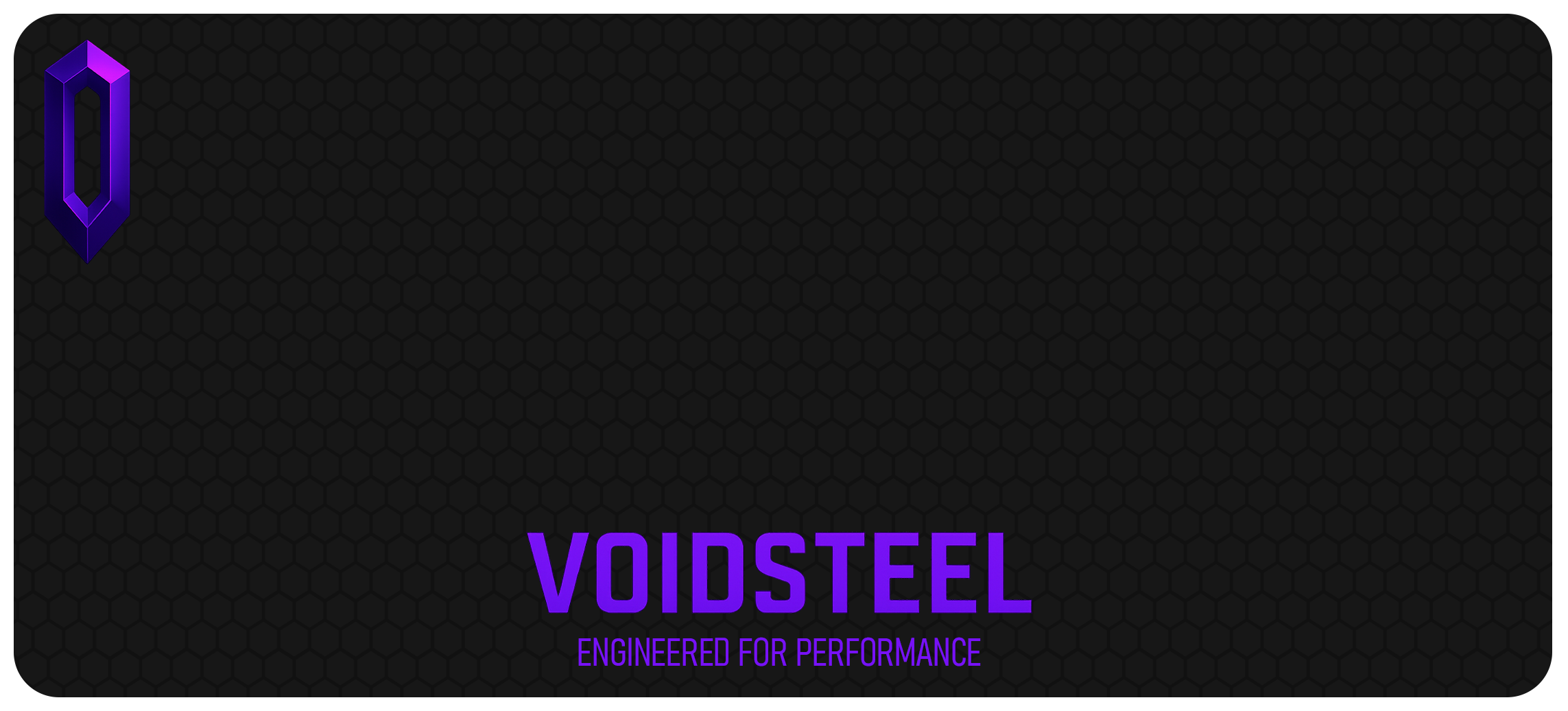 Voidsteel Hex Edition - Gaming Mousepad